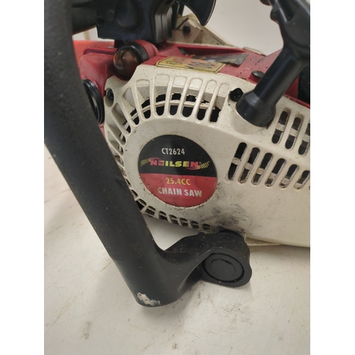 248 - A Neilsen CT2624 petrol chainsaw - running