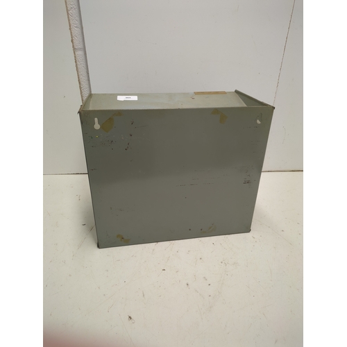 696 - A Veteran Series metal desk tidy