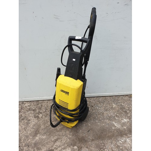 291 - A Karcher k 3.99 corded pressure washer