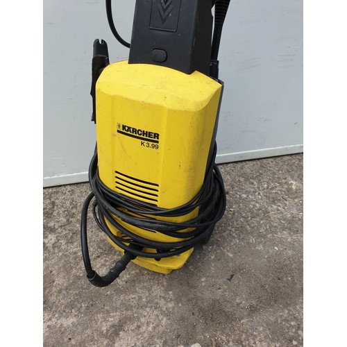 291 - A Karcher k 3.99 corded pressure washer