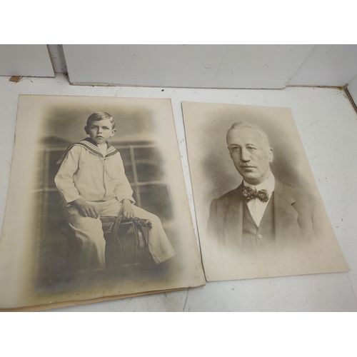 855 - A pair of early 20th century photographs