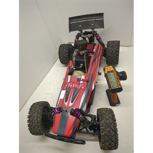 1 - A Yama Buggy Petrol RC car - running