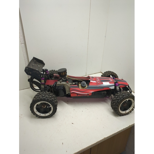 1 - A Yama Buggy Petrol RC car - running