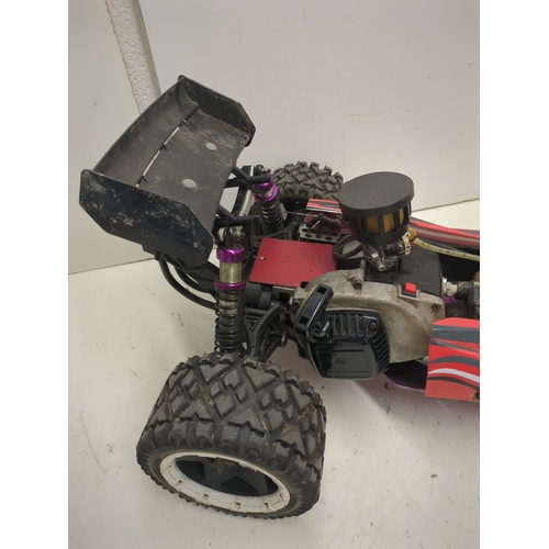 1 - A Yama Buggy Petrol RC car - running