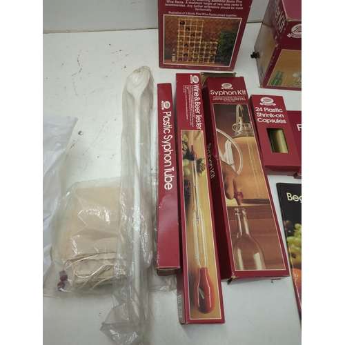 10 - A quantity of wine making equipment