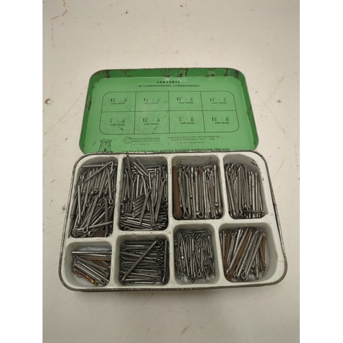 A selection of split pins
