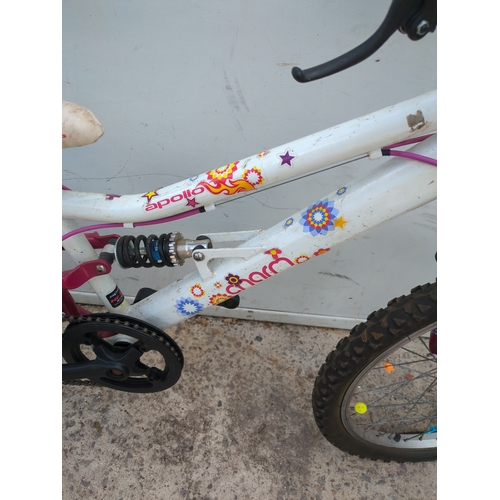 12 - An Apollo charm girls mountain bike