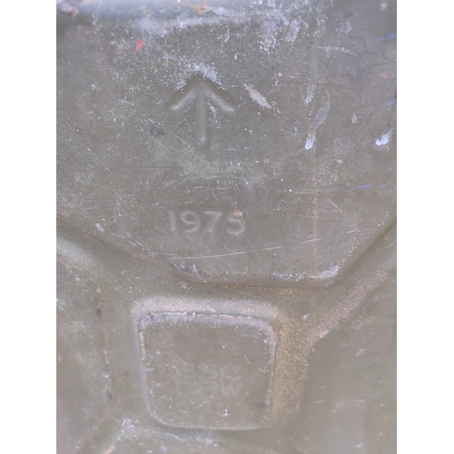 37 - A pair of metal Jerry cans