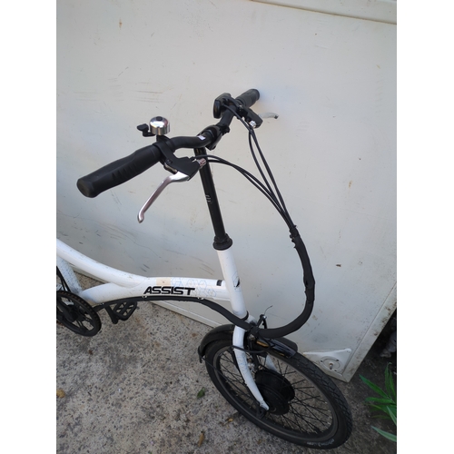 15 - An assist electric bike with charger - no battery