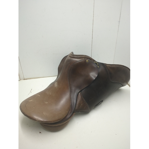 201 - Jeremy Rudge leather horse saddle