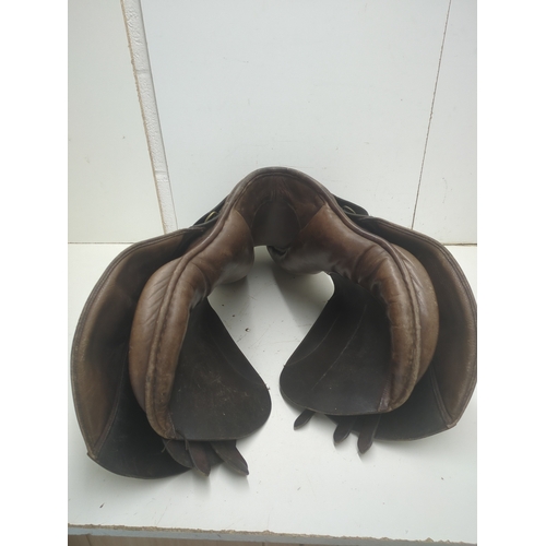 201 - Jeremy Rudge leather horse saddle
