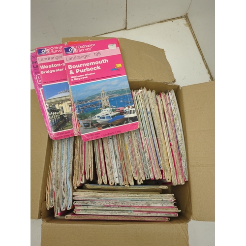 207 - Ordnance Survey Landranger Maps Collection