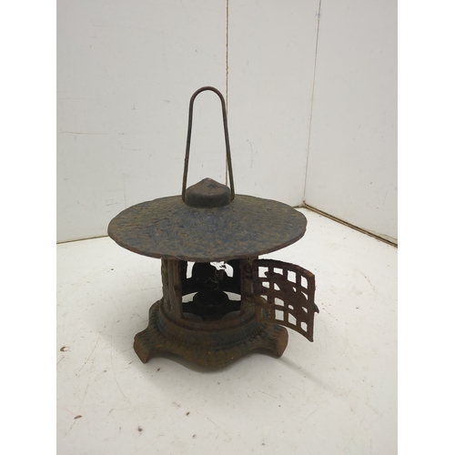 209 - Cast Iron Hanging Lantern