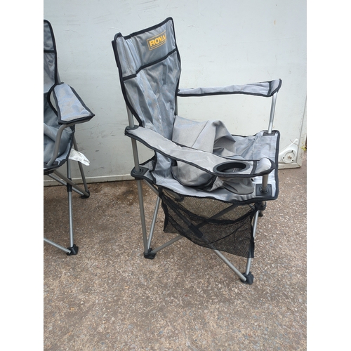 271 - Royal Folding Camping Chairs with Carry Bag