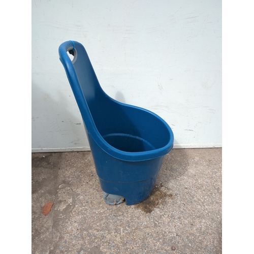 295 - Blue Garden Wheelbarrow Cart
