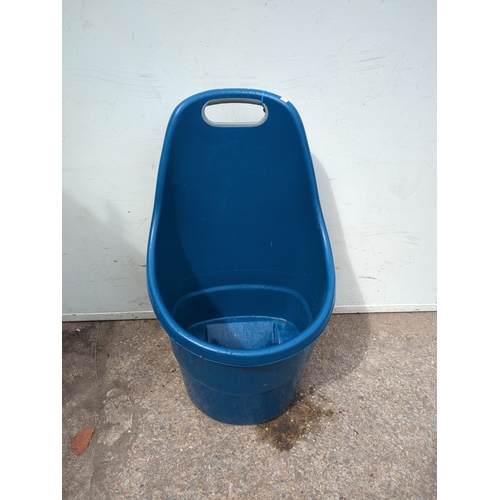 295 - Blue Garden Wheelbarrow Cart