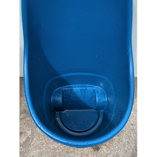 295 - Blue Garden Wheelbarrow Cart