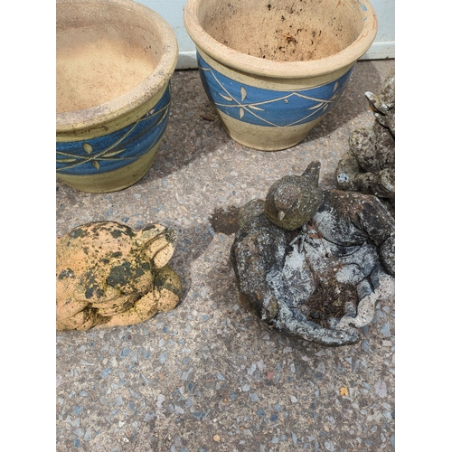 297 - Garden Gnome and Ornament Set