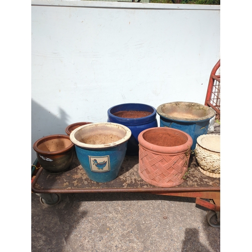 298 - Assorted Garden Planters Set