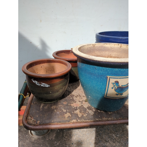 298 - Assorted Garden Planters Set