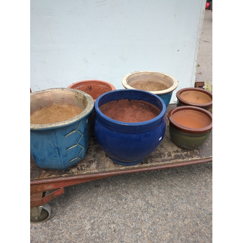 298 - Assorted Garden Planters Set