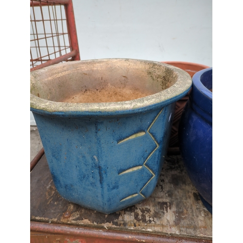 298 - Assorted Garden Planters Set