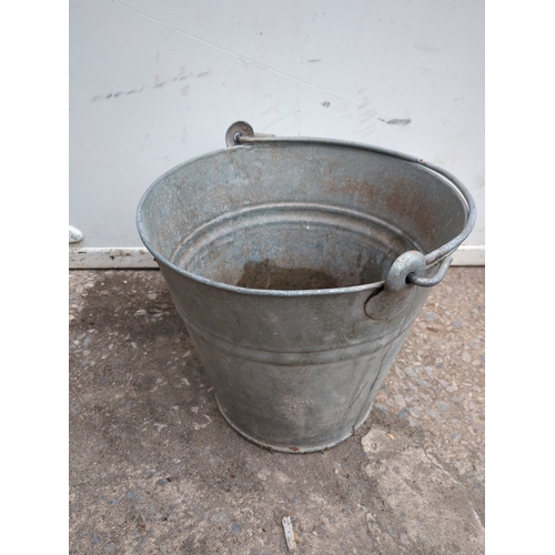 307 - Galvanized Metal Bucket