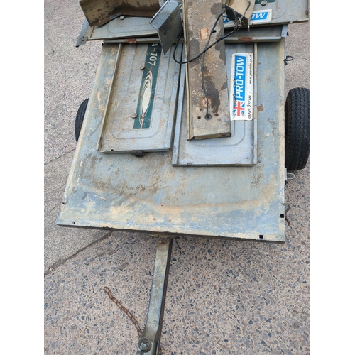 310 - Pro-Tow Folding Utility Trailer