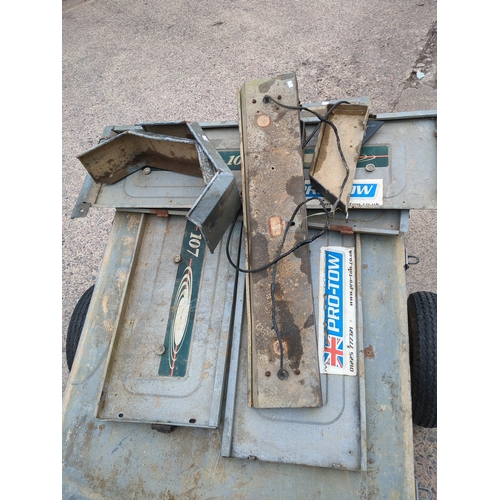 310 - Pro-Tow Folding Utility Trailer