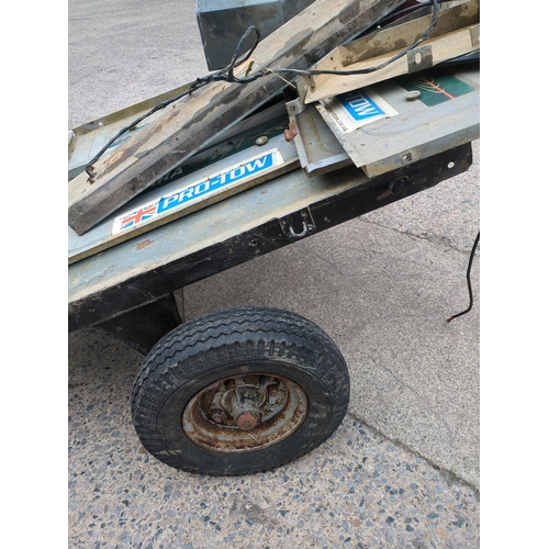 310 - Pro-Tow Folding Utility Trailer