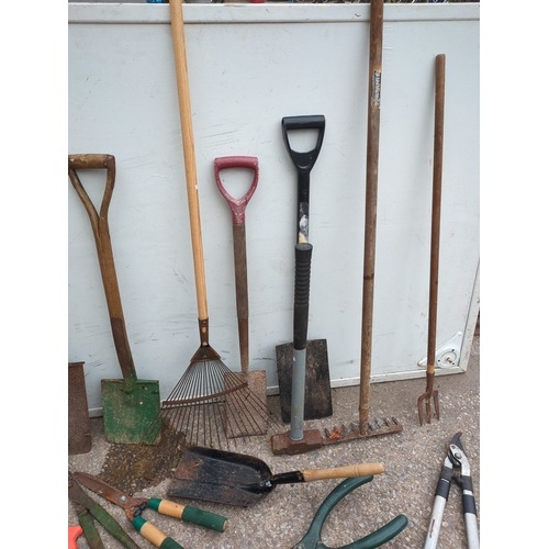 312 - Assorted Garden Hand Tools Set