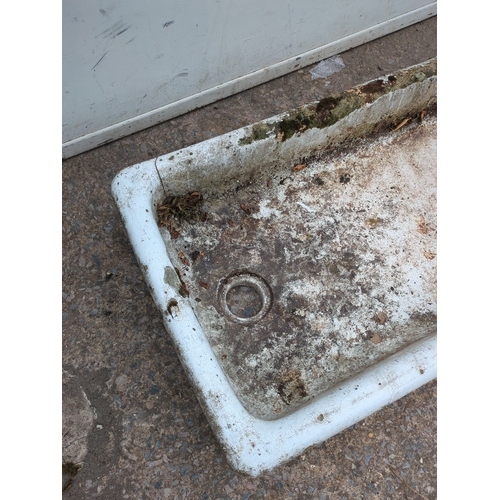 317 - Rectangular Belfast sink Planter