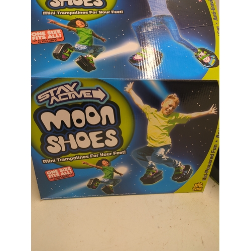 7 - Stay Active Moon Shoes Mini Trampolines