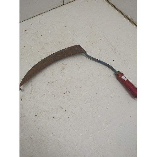 75 - Hand Sickle with Red Handle