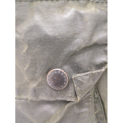 91 - Barbour Border Waxed Jacket