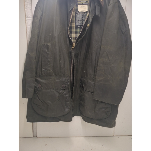 91 - Barbour Border Waxed Jacket