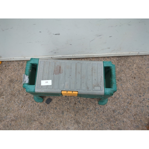 145 - A plastic garden stool