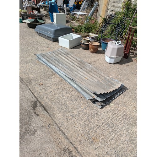 8 - 7 galvanized roof sheets