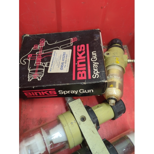 Binks Spray Gun Set