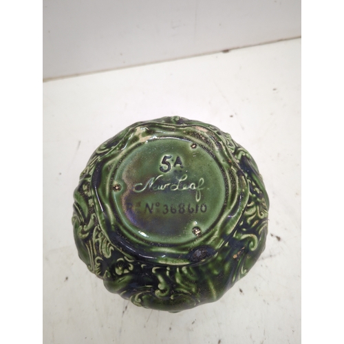197 - New Leaf Green Ceramic Decorative Planter