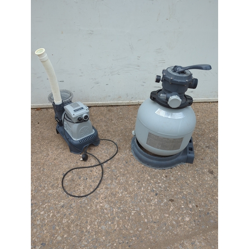 124 - Intex Sand Filter Pump