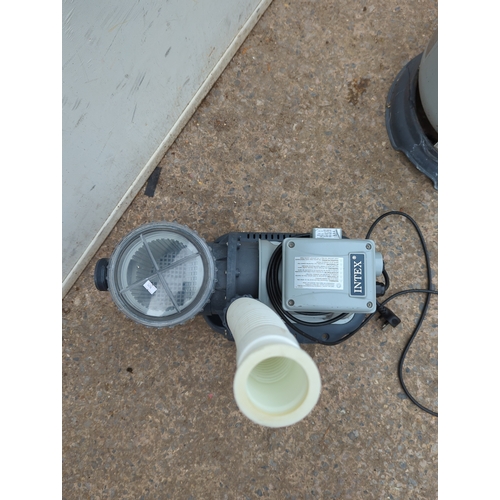 124 - Intex Sand Filter Pump