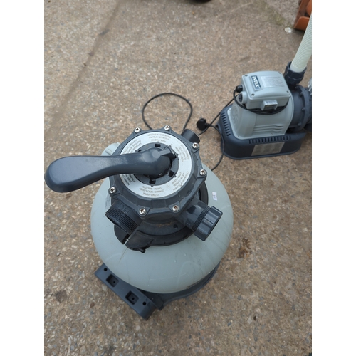 124 - Intex Sand Filter Pump