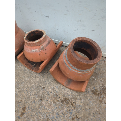147 - Terracotta Pipe Fittings Set
