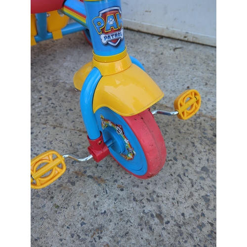 100 - Paw Patrol Push Tricycle