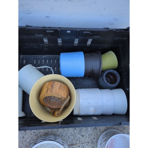 104 - Assorted Ceramic Plant Pots