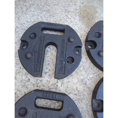 108 - Gazeboshop Gazebo Weights Set