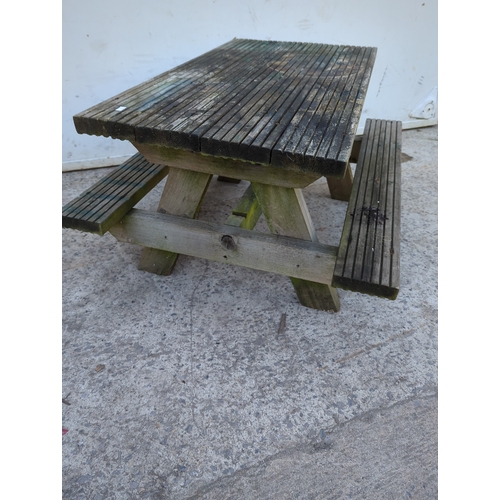 109 - Weathered Pine Picnic Table