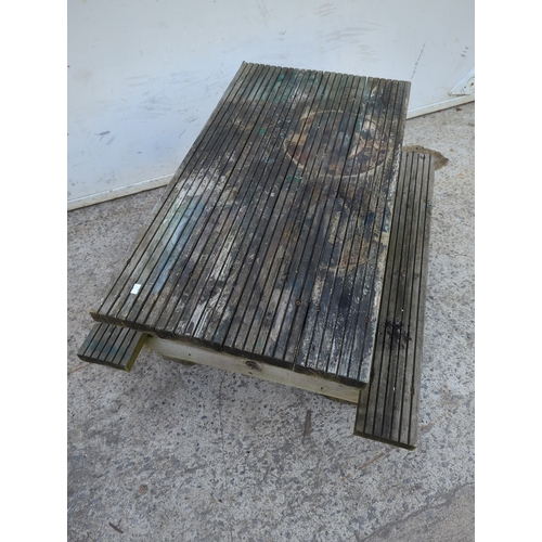 109 - Weathered Pine Picnic Table