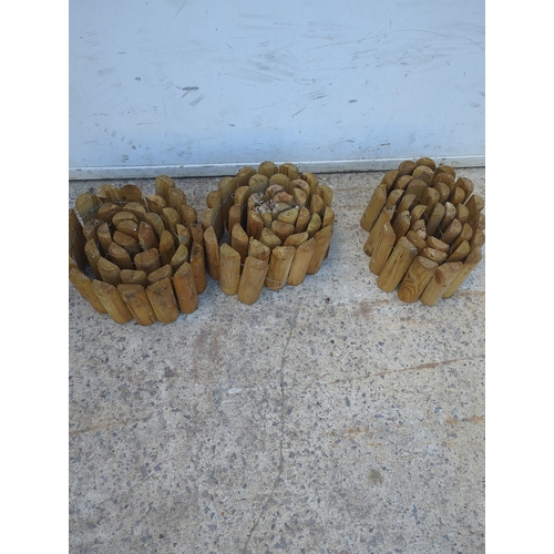 113 - Treated Pine Log Roll Edging